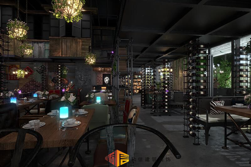 春天里主題音樂餐廳裝修設(shè)計