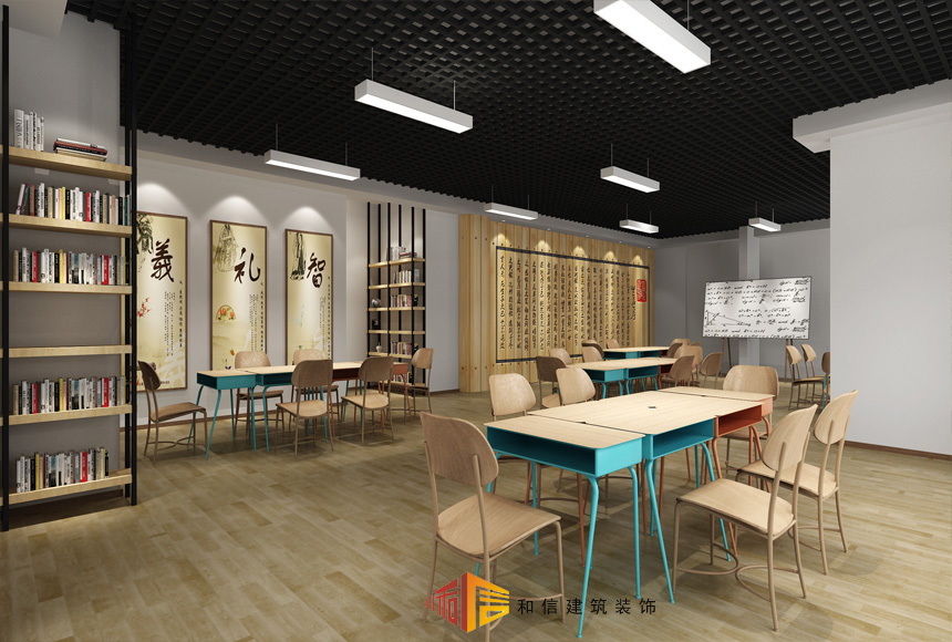 成都潮音社區(qū)辦公室裝修設計