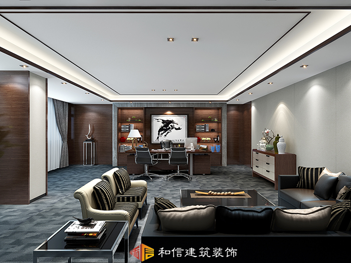 成都西部智谷辦公室裝修設(shè)計圖