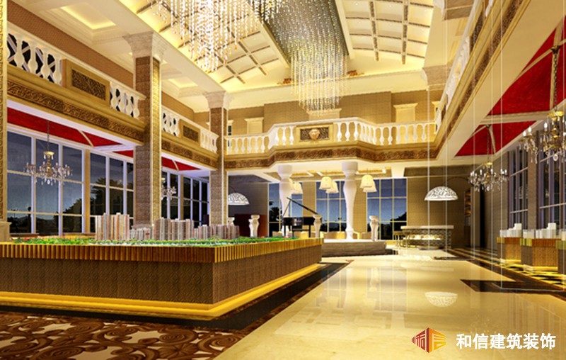 南充南門(mén)一號(hào)售樓部裝修設(shè)計(jì)