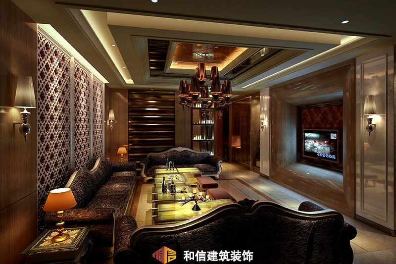 新界商務KTV會所裝修設計