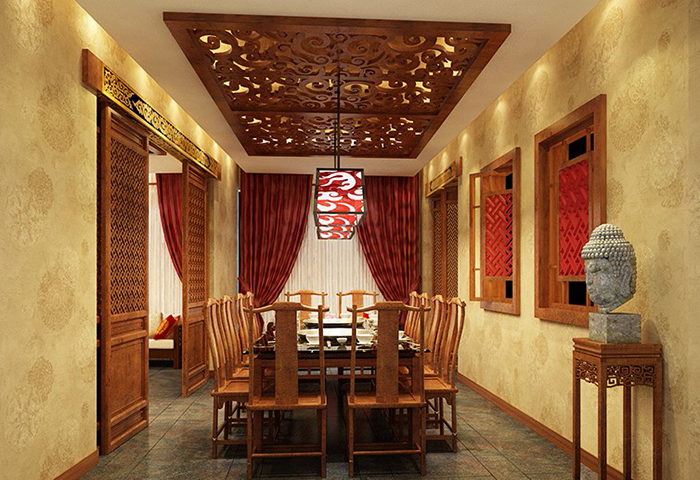 分享幾點成都中式餐廳裝修的設(shè)計要素